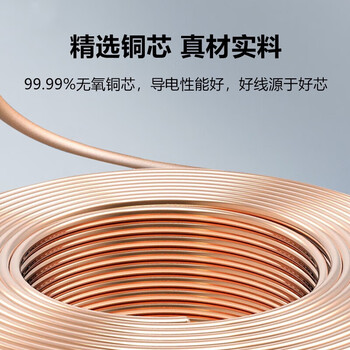 鼎献 2.5平方铜芯电线电缆 国标三芯户外防老化铜线缆延长线 ZC-YJV-3*2.5-50米 鼎献 2.5平方铜芯电线电缆 国标三芯户外防老化铜线缆延长线 ZC-YJV-3*2.5-50米