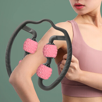 杜威克 腿部按摩器滚轮环形夹腿器肌肉放松小腿塑形滚轴 杜威克 腿部按摩器滚轮环形夹腿器肌肉放松小腿塑形滚轴