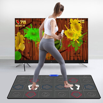 宏太双人无线跳舞毯家用电视跳舞机游戏体感手舞足蹈美腿跑步毯