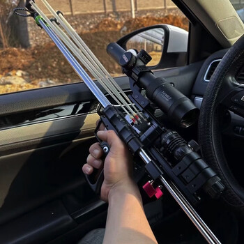 湖北麒麟弓全套发货航空铝合金材质高端轻弓暗影弓一整套送激光 配置