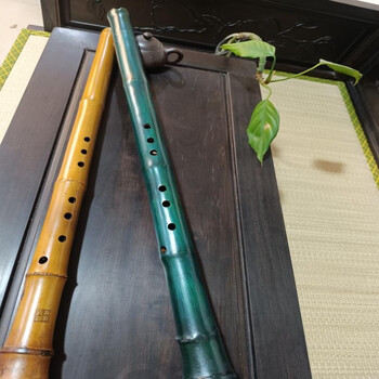 演奏级大漆南箫洞箫广桂南箫花斑洞箫正手反手gfed调 褐色