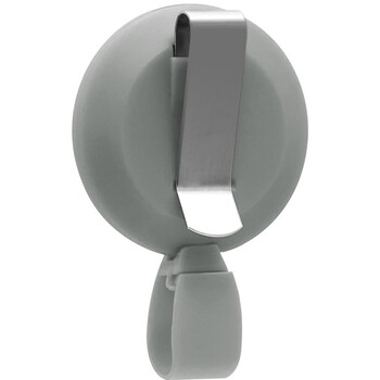 优和（UHOO） 6792-6 易拉扣 灰白 6个/盒  证件卡套 胸卡伸缩夹扣