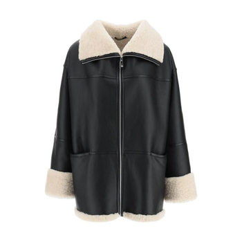 toteme 女士大衣 黑色214122606913-0 黑色 xs/s