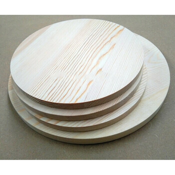 云环cpyoog特大圆木片实木圆形模型材料定制定做手工木板松木圆木板