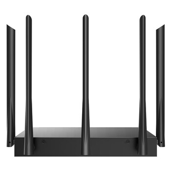 Tenda腾达W30E AX3000 5G双频千兆企业级家用商用高速无线路由器 WiFi6穿墙金属壳体/简易防火墙
