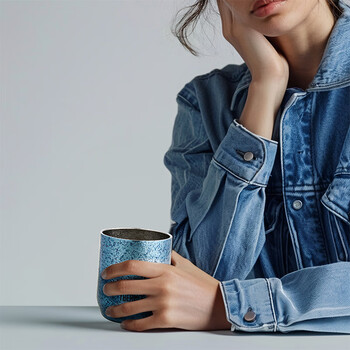 膳魔师（THERMOS）保温杯纯钛杯280ml男女士伴手礼生日礼物露营水杯子TCTI-BL