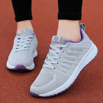 锦人初波鞋女秋季中年女鞋防滑妈妈跑步运动鞋秋鞋中老年轻便休闲旅游