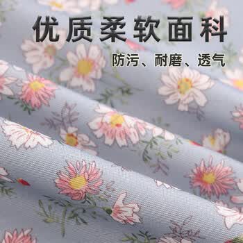 达福芮时尚碎花围裙厨房背心式罩衣外套工作服围腰餐饮家务清洁