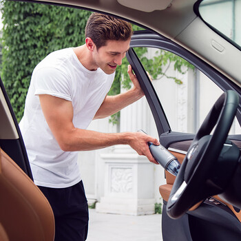 摩飞电器（Morphyrichards）车载吸尘器无线便携手持大吸力桌面充电小型沙发臭氧除味净化MR3936颜色随机