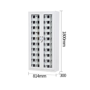 奈高（NAIGAO）手机存放柜钢制带锁考场会议室电子设备管理柜存放保管箱寄存柜