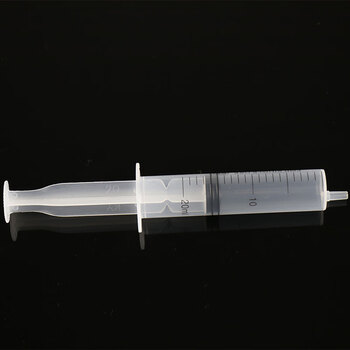 赫思迪格 【京仓闪送】一次性塑料注射器 实验室取样进样器冲洗器灌注器注射针筒  20ml（50个/包）HHW-082