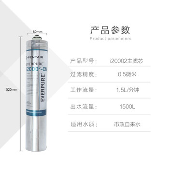 爱惠浦（Everpure）I20002-CN 净水器 厨房餐饮用水过滤器滤芯