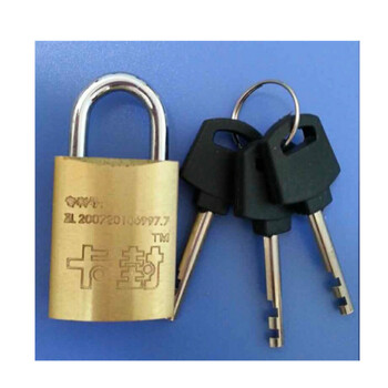 融银之汇（RYZH）0036 卡封柜员锁银行专用钱箱锁押运箱寄库卡封锁 10把/组