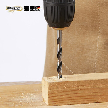 麦思德（MASTERPROOF）50件手电钻钻头全套麻花钻木工钻头建工钻水泥钻螺丝批头套筒套装