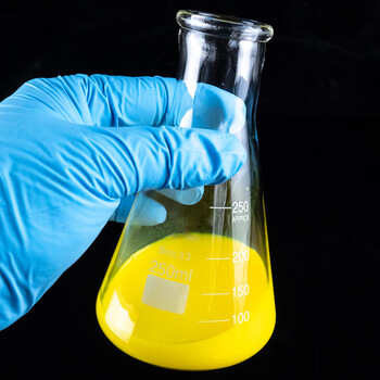 海斯迪克 高硼硅玻璃三角烧瓶耐高温平底锥形瓶 直口500ml HKCL-853