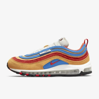 耐克(nike)air max 97 子弹头系列全掌大气垫男士休闲运动跑步鞋 缓震