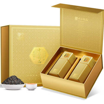 中谷御品茶叶特级六堡茶黑茶2010年窖藏广西熟茶送礼茶叶礼盒300g