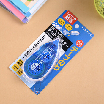 国誉(KOKUYO)点点胶点状大号双面胶主体8.4mmx16m蓝色1个 TA-DM400N-08