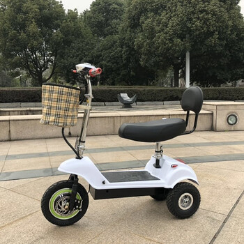 电动车女士新款迷你电动三轮车小型折叠电瓶车成人女性电动车亲子代步