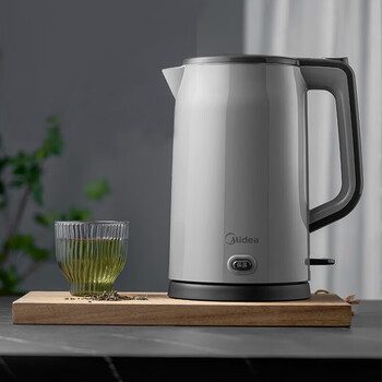美的(Midea)电热水壶 家用烧水壶热水壶 1.7L大容量 316双钢防烫防干烧恒温 电水壶 MK-HP1706 美的(Midea)电热水壶 家用烧水壶热水壶 1.7L大容量 316双钢防烫防干烧恒温 电水壶 MK-HP1706
