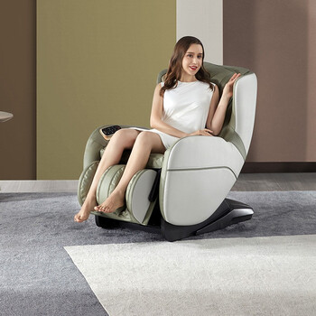 顾家家居智能小型零重力豪华家用成人老人多功能按摩椅PTDK812FY PTDK812FY-A按摩椅(绿色）