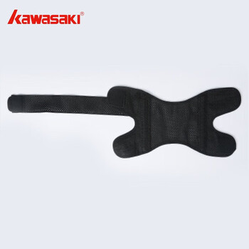川崎（KAWASAKI）运动护膝篮球跑步羽毛球半月板护膝运动护具KF-3418黑色