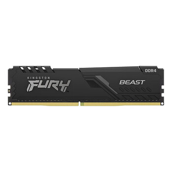 金士顿 FURY 16GB DDR4 3600 台式机内存条 Beast野兽系列 骇客神条 KF436C18BB/16-SP