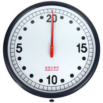 八素学校单位裁判计时器50cm直交流两用钟表30cm30cm电池款