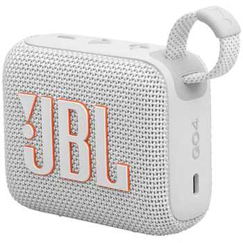 JBL GO4 音乐金砖四代蓝牙音响 户外便携音箱 防水防尘低音炮 电脑音响 月光白