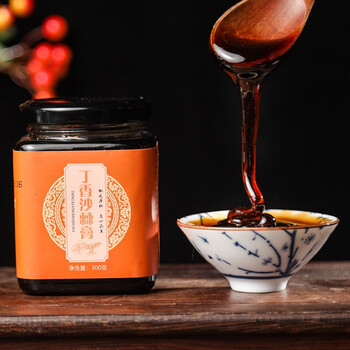 世斛堂丁香沙棘膏丁香沙棘口臭茶清口茶暖胃养男女熬制膏滋丁香沙棘膏