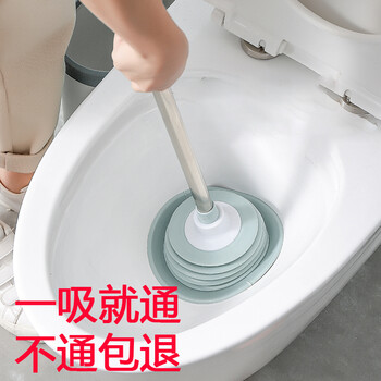 马桶疏通器清洁马桶塞吸盘通厕所下水道工具马桶堵塞皮搋子大吸力yj5