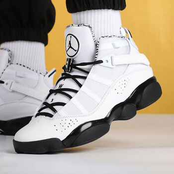 nike耐克官方舰男鞋2021春季新款运动aj6rings六冠王黑白熊猫时尚休闲