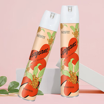 MISFIT空气清新剂370ml*3瓶桂花去除臭异味家用室内厕所香薰净化喷雾剂