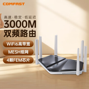 COMFAST CF-XR182 AX1800 1800Mbps (2.4G + 5G) Extender wireless