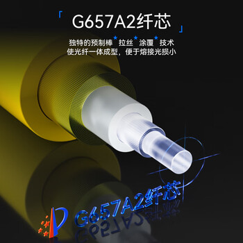 星飞亚(SINGFIYA) 电信级Φ2.0低烟无卤光纤跳线收发器尾纤-单模双芯跳线ST-FC-5M