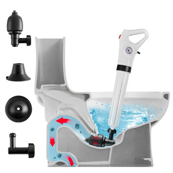 虎行家居马桶疏通器管道疏通器通马桶神器下水道疏通器厕所疏通工具一炮通