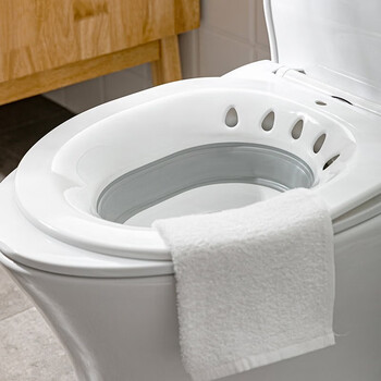 庭扬可折叠免蹲坐浴盆可悬挂塑料盆月子盆女私处老人孕妇洗屁股盆