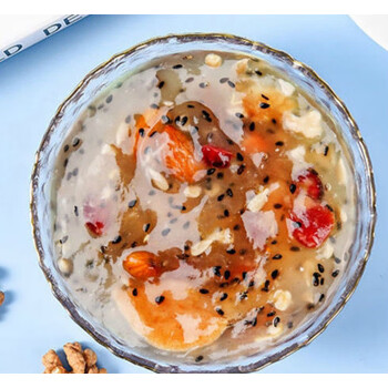 藕粉坚果水果藕粉羹营养早餐纯饱腹代餐学生餐速食品 坚果水果藕粉羮2