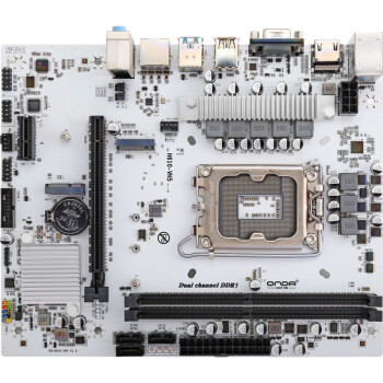 昂达（ONDA）H610-VH5-W（Intel H610 /LGA 1700）支持DDR5 CPUGG6900/12100/13100 娱乐办公主板