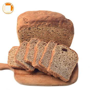 俄罗斯风味大列巴黑麦荞麦饱腹面包吐司采购批发 黑列巴3个