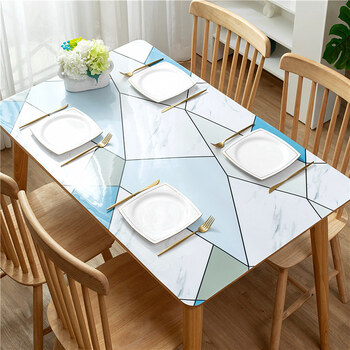 桌面保护垫软玻璃桌布防水防油免洗长方形餐桌垫茶几垫子防烫pvc台布