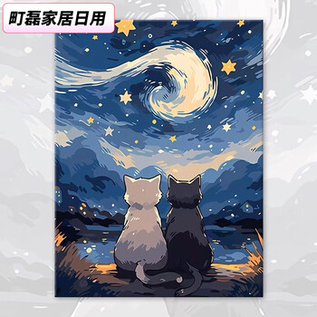 猫咪油画图片- 京东