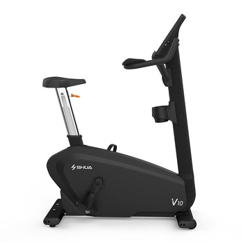 舒华高端商用立式健身车（黑砂纹）SH-B9100U