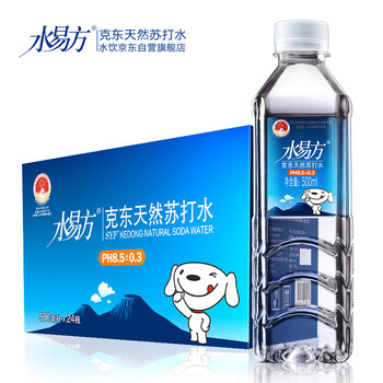 水易方（SYF）克东天然苏打水 弱碱性水 饮用水  500ml*24瓶 联名款