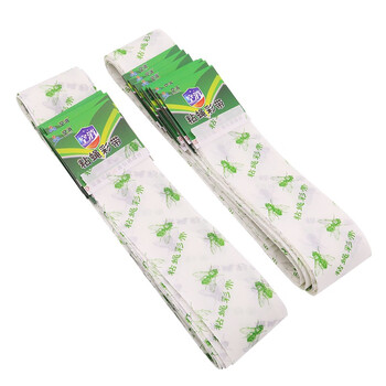 空消（KONGXIAO）粘蝇条粘苍蝇纸粘蝇彩带30条灭除苍蝇贴蚊虫纸强力蚊蝇胶饭店家用
