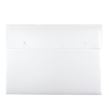 三木（SUNWOOD）A3按扣式文件袋/公文袋/防水资料袋 5个装 白色 MC335