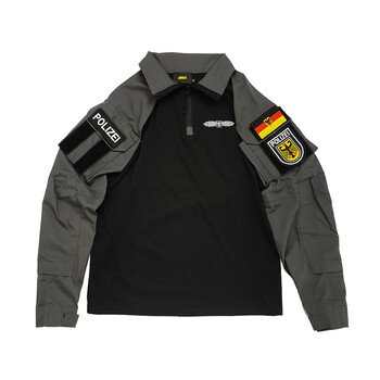 陆战服德国gg9第九大队特种作战g3战术服上衣男士外套春 g3灰色上衣