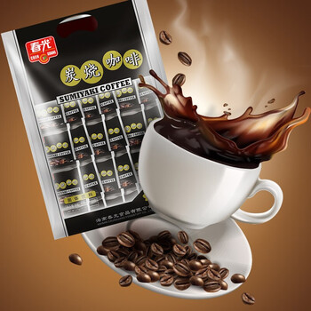 春光海南特产 炭烧咖啡570g 速溶咖啡粉 冲调饮品 独立小包装 春光海南特产 炭烧咖啡570g 速溶咖啡粉 冲调饮品 独立小包装