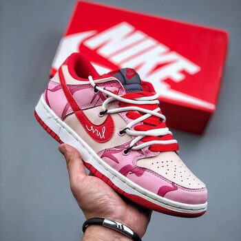 耐克森耐sbdunklow三只跳舞小熊联名毛绒保暖学生男女运动低帮板鞋