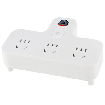 子弹头 一转三插座/一转多总控开关/电源转换器/转换插头/3位无线插座/转换插板 TS-556K